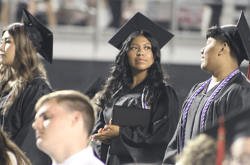 Image of recent Albertville graduate who will soon earn a bachelor's degree with Reach.