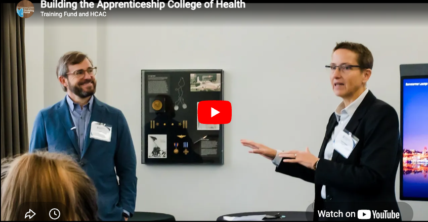 Video - Building the Apprenticeship College of Health